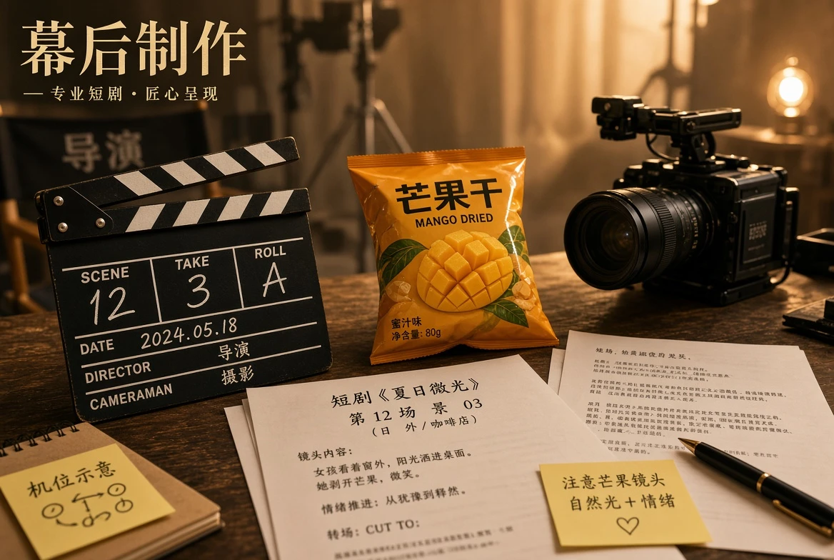 黄果AI短剧幕后说明