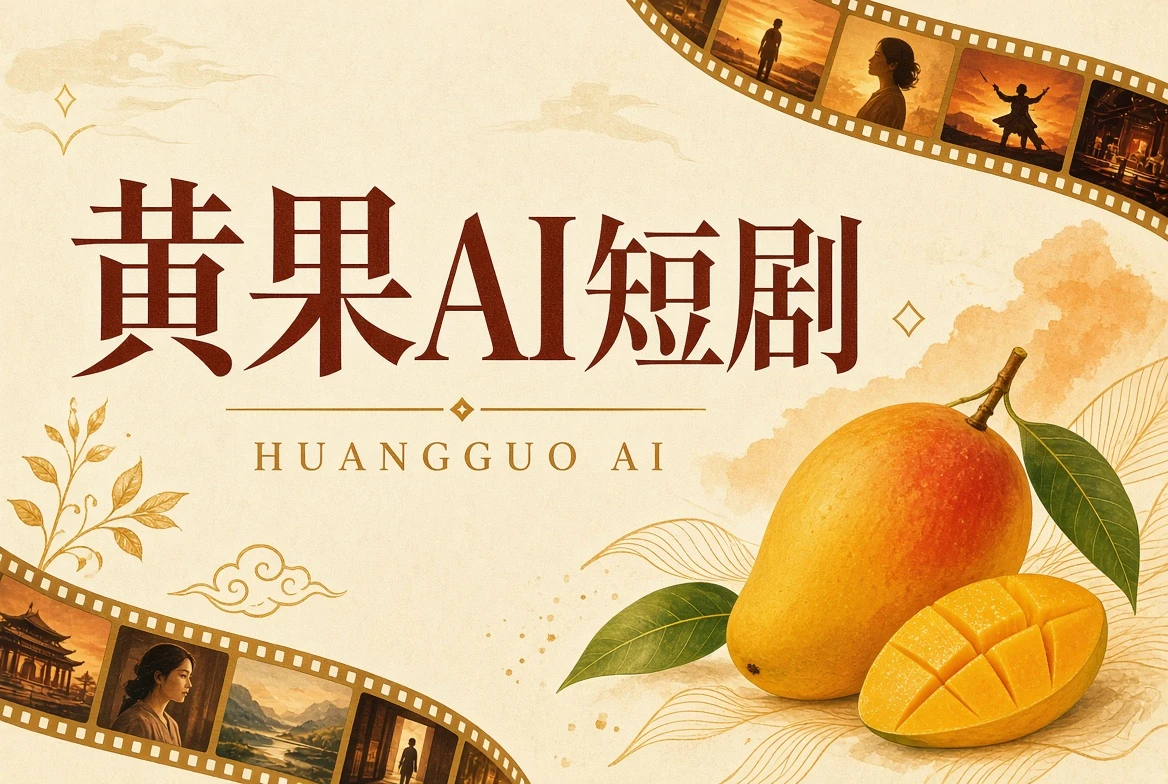 黄果AI短剧品牌图